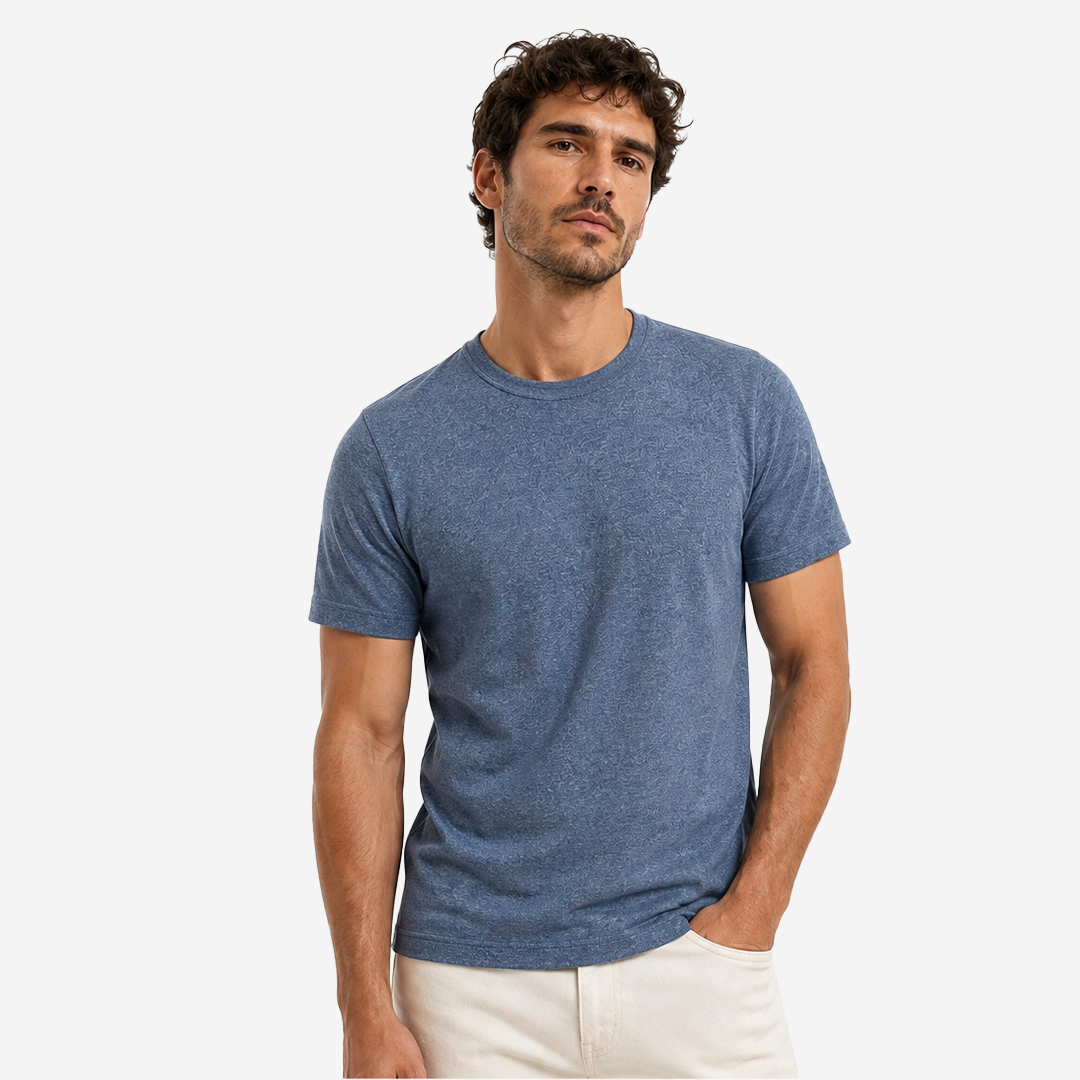 The Linen Blend Knit Crewneck