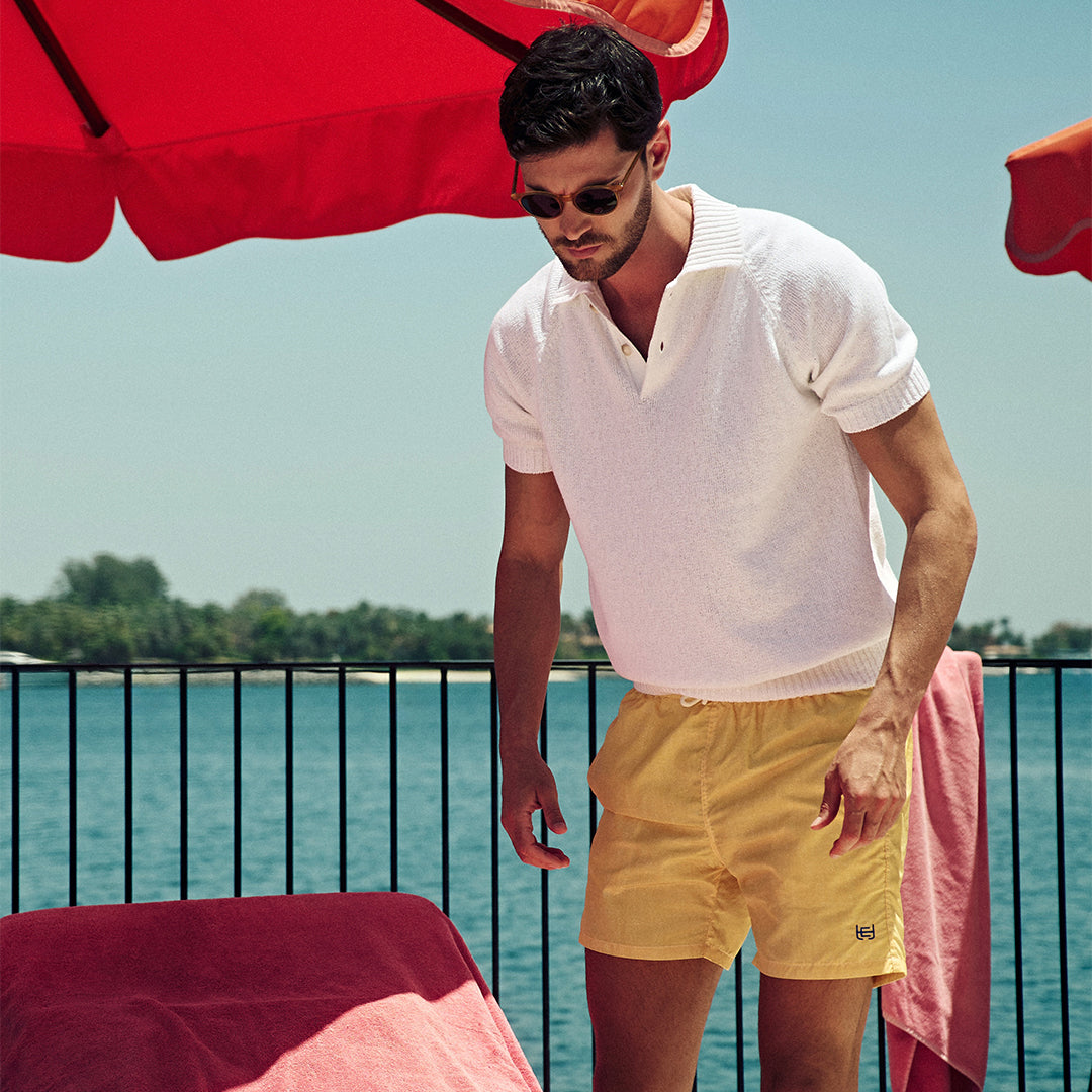The Cotton Cashmere Knit Polo