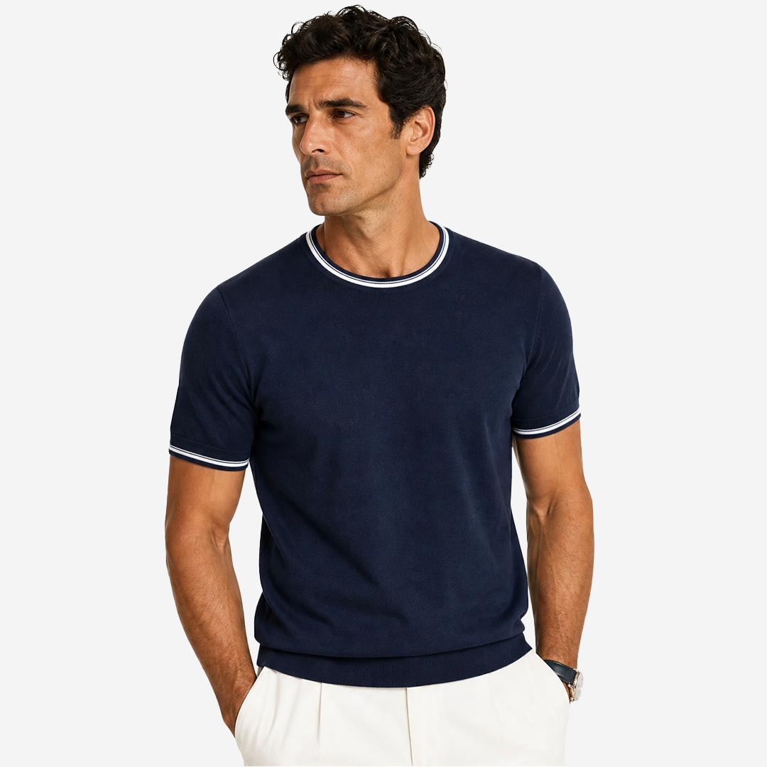 The Trim Knit Tee