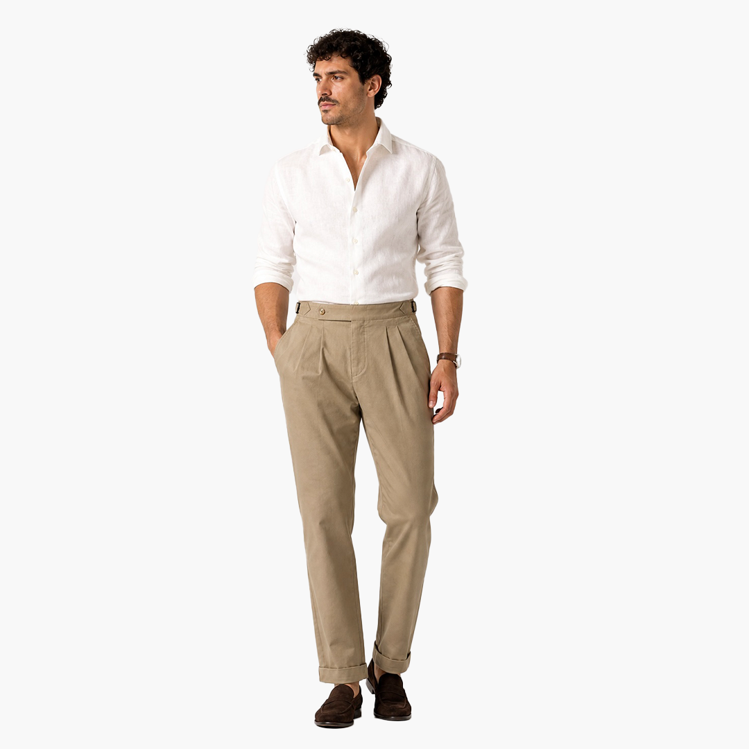 The Sartorial Pleated Trouser