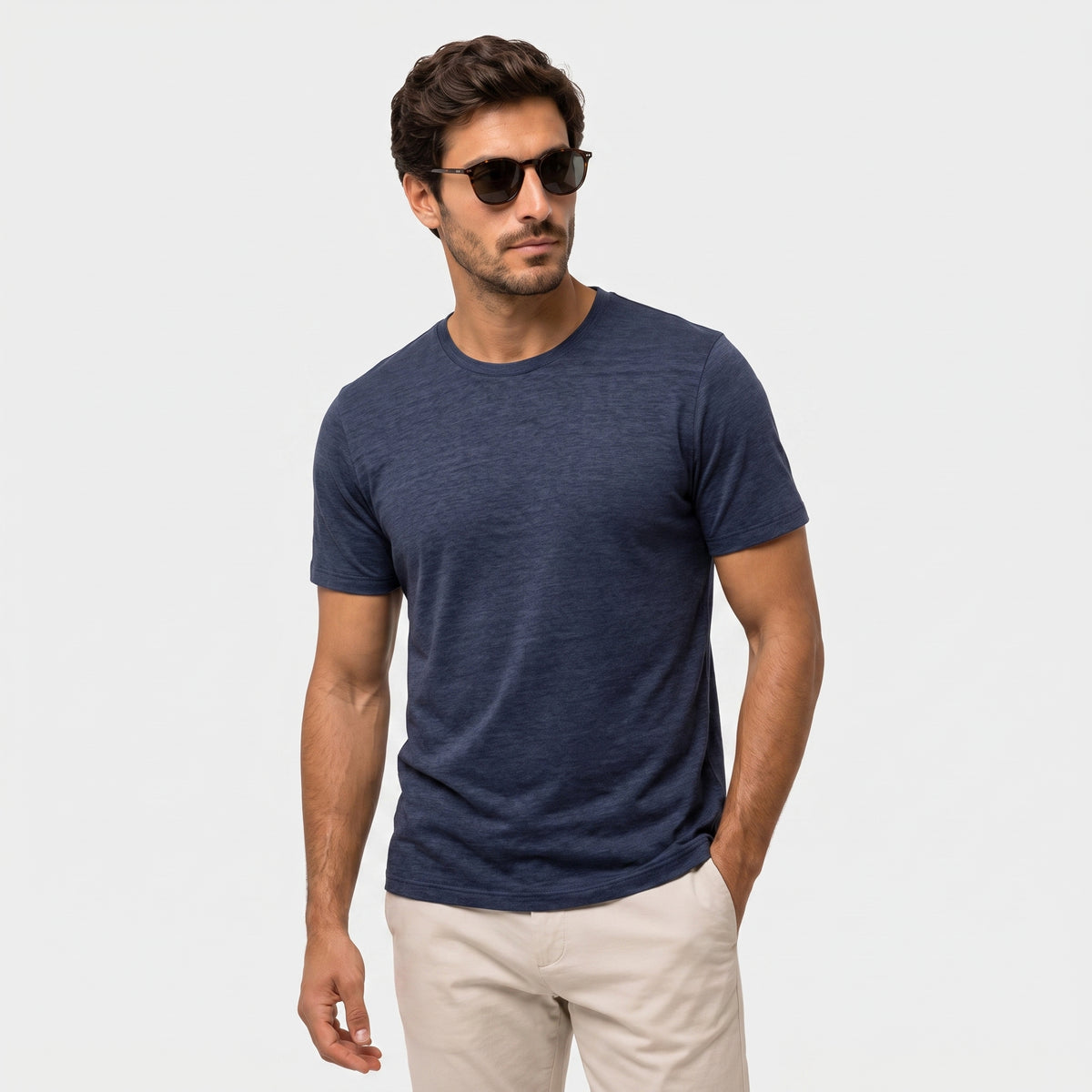 Essential Linen Stretch T-Shirt