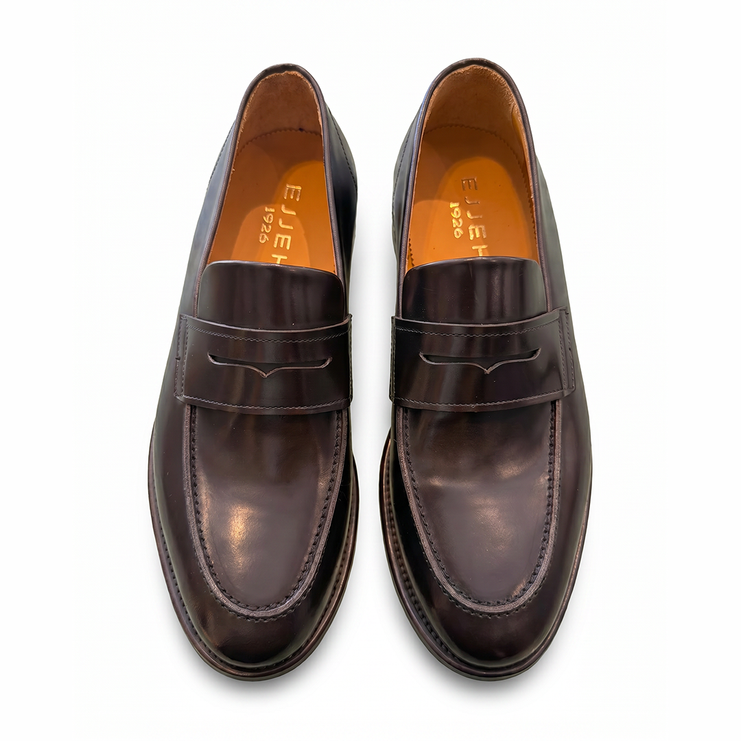 The Signature Penny Loafer - Brown - top