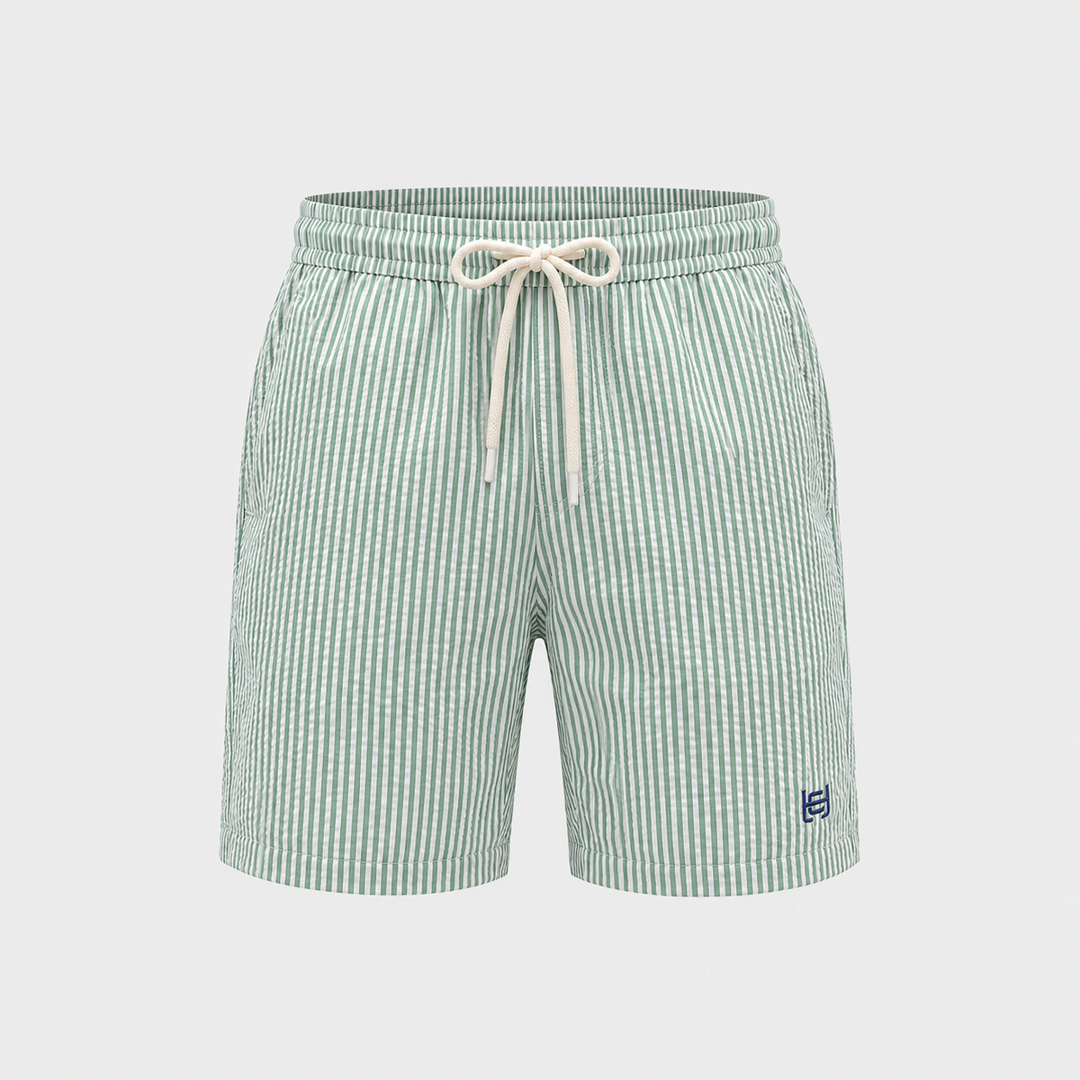 Capri Stripe Swim Shorts