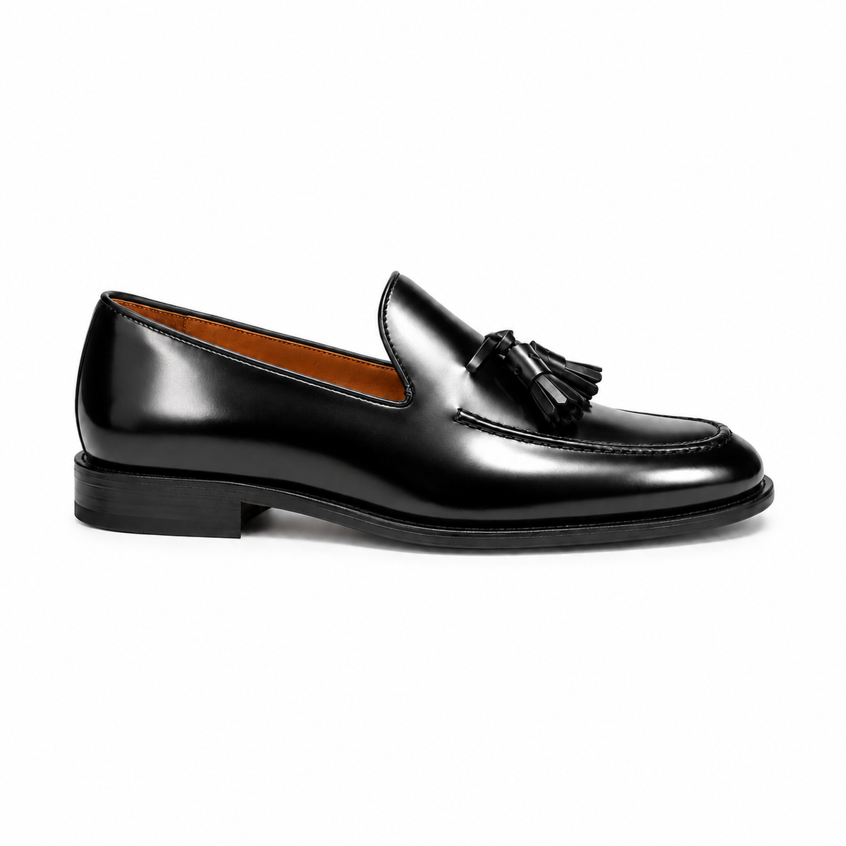 The Signature Tassel Loafer - Black - side
